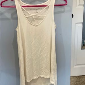 White tank top